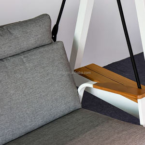 Hoogwaardig buitenmeubilair met kussen, dubbele hangstoel voor resorts, hotels, openbare en commerciële ruimtes. - Product Image 4