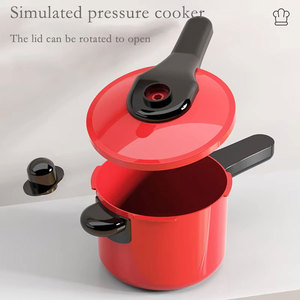 Juego de Juguetes de Cocina para Niños de 2 a 4 Años, Juego de Vajilla y Cubiertos para Niños, Juego de Cocina Feliz para Niños, Juguetes de Chef para Casa de Juegos - Product Image 5