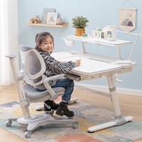 Ensemble table et chaise d'étude pour enfants, moderne, multifonctionnel, réglable en hauteur, pour l'école, apprentissage ergonomique