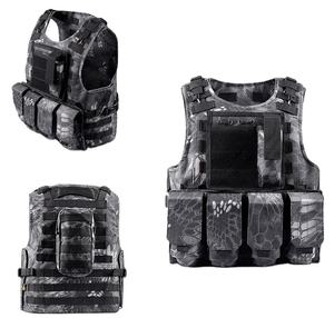 เสื้อกั๊กยุทธวิธีแบบปรับได้พร้อมกระเป๋าติดตัวและช่องใส่แผ่นเกราะ - Product Image 1