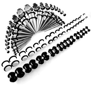 Đồ Trang Sức Cơ Thể Màu Sắc Khác Nhau 36 Cái/bộ Acrylic <span class=keywords><strong>Ear</strong></span> Taper <span class=keywords><strong>Expander</strong></span> Đồng Hồ Đo Kit <span class=keywords><strong>Ear</strong></span> Cắm <span class=keywords><strong>Set</strong></span> - Product Image 1