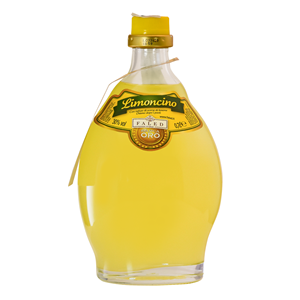 Limoncino Marca Oro 700ml con scorza di limone, liquore giallo italiano ai gusti naturali, prodotto in Italia - Product Image 3