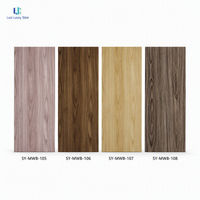 Panneau mural flexible Luca Soft Stone Wood Grain |   Série de panneaux imprimés de luxe, mats, imperméables, ignifuges, pour intérieur et extérieur, taille personnalisée
