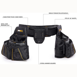 Ceinture de travail en cuir PU ToughBuilt, vente chaude, pour l'extérieur, prix bas, vente en gros, nouvelle arrivée, ceintures en cuir les plus vendues - Product Image 3
