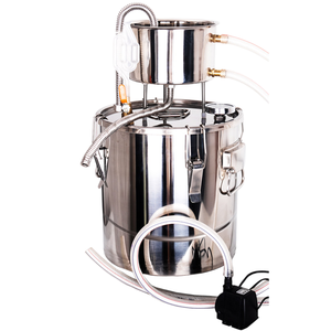 Equipo de Destilación de Rosas y Hidrosol, 10L 22L 36L 55L, Destilador Comercial Semiautomático con Bomba - Product Image 4