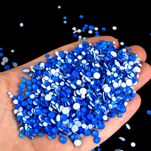 Blinginbox Neon Mix Taille Strass En Gros Verre Cristal SS6-SS20 Mixte 3D Nail Art Non Hotfix Strass pour la Décoration - Product Image 4