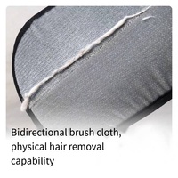 Gants écologiques pour enlever les poils d'animaux, outil de toilettage pour chat, brosse en nylon double face, sûr, portable, tissu doux, facile à utiliser, pour chiens