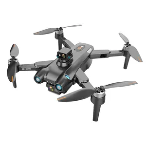 Drone lipat AE6max desain terbaru, Drone plastik kendali jarak jauh 8K 800 meter Fpv Mini lipat Gambar 5G