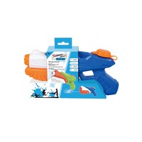 Jouets de pistolets à eau portables pour enfants en plein air, pistolets à eau en plastique pour enfants d'été, jouet de pistolet à eau de 400 ml