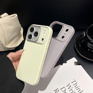 Liquid skin feel case suitable for iPhone 17/16 Pro Max anti-drop <b>cover</b> 13/14 phone case for iPhone 15 Pro simple solid color - Product Image 3