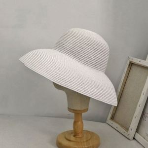 Braided Large Brimmed Straw Character Style Vintage Sun Protection Travel Beach Fisherman Hat - Product Image 3