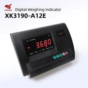 Indicateur de pesage de contrôle quantitatif d'affichage à LED LCD 6 bits XK3190-A12E professionnel de la Chine