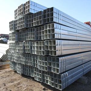 Труба прямоугольная оцинкованная из углеродистой стали ASTM Q235/Q345, сварная (ERW), квадратная, 20*20, 30x30, 30x40, для буровых работ, резка, прямые поставки с завода - Product Image 4