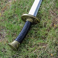 S0105 PartyGears Machette médiévale de pirate en mousse, épée LARP, accessoire d'arme de cosplay, accessoires de costume d'Halloween