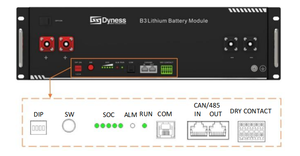 Lovsun para B4850 <span class=keywords><strong>B3</strong></span> Sistema de almacenamiento de energía para el hogar 3.5KWH 48V Batería de iones de litio con cables de conexión - Product Image 4