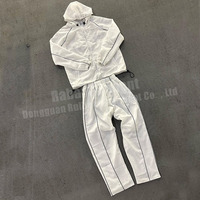 Veste coupe-vent réfléchissante imperméable vintage de créateur, personnalisée, 3 m, avec capuche, en nylon réversible, grande taille, épaisse, pour homme, automne