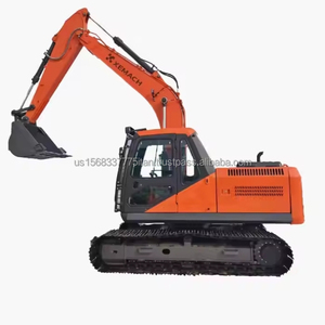 Moteur japonais célèbre Hitachi ZX120 de haute qualité et à prix avantageux, vente chaude de pelles hydrauliques de 10 tonnes, excavatrices Hitachi - Product Image 1