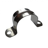 Colliers de serrage en U en acier inoxydable usinés CNC à épaisseur personnalisée pour raccords de tuyaux en PVC