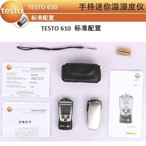 Testo 610 – moniteur numérique de température et d'humidité pour l'intérieur, pour usage domestique - Product Image 5