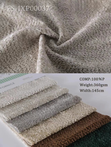 Tissu en velours uni ignifuge imperméable en feutre <span class=keywords><strong>blanc</strong></span> composé de chenille 100% polyester pour canapé et rideau - Product Image 6