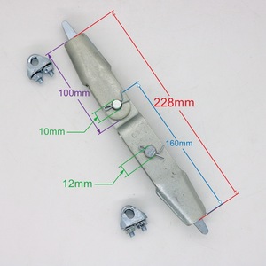   Dispositif de tensionnement de câble pour régulateur de vitesse d'ascenseur 5400, composant industriel métallique - Product Image 2