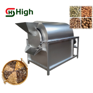 Máquina tostadora de cacahuetes de alto rendimiento, semillas de cacahuetes, nueces, <span class=keywords><strong>grano</strong></span> de café, tostador de secado para Freír con el <span class=keywords><strong>mejor</strong></span> precio - Product Image 1