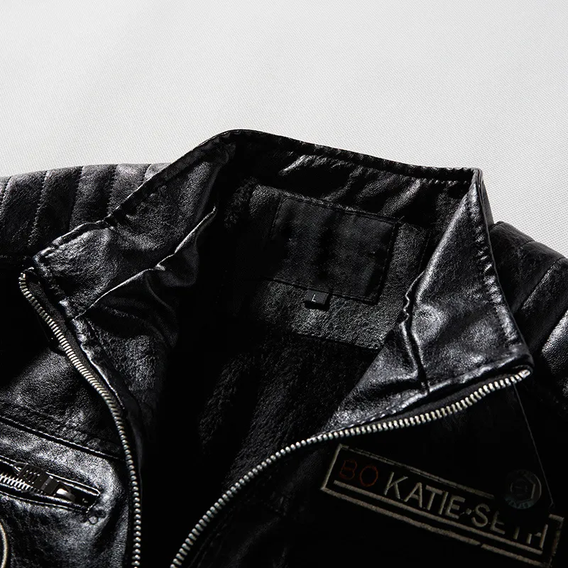 Manufacturer Wholesale New Leather Men Windbreaker Softshell Jacket Heated