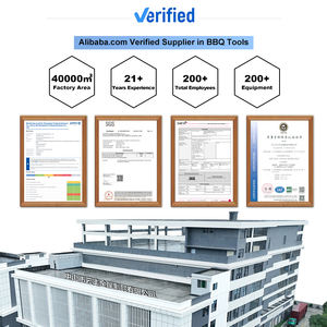 Vente chaude Mini Taille Camping Portable Pliant barbecue grils extérieur 410 En Acier Inoxydable charbon de bois barbecue camping grill - Product Image 6