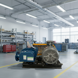 Soplador de Raíces de Tres Aspas Duradero con Certificación CE para Oxigenador Acuático, Cría de Peces y Camarones - Product Image 1