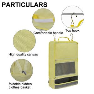 Sac de rangement suspendu pour voyage, organisateur de placard portable, sac de rangement suspendu pour valise - Product Image 5