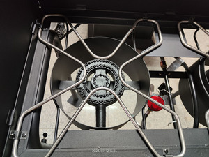 Poêle à <span class=keywords><strong>barbecue</strong></span> en acier revêtu de gaz Lar <span class=keywords><strong>pour</strong></span> camping en plein air Métal revêtu de poudre de gaz <span class=keywords><strong>propane</strong></span> <span class=keywords><strong>pour</strong></span> le jardin <span class=keywords><strong>ou</strong></span> le camp - Product Image 3