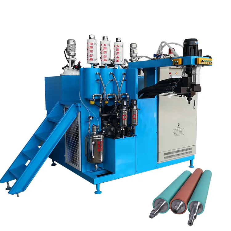 PU Polyurethane Elastomer Casting Machine For PU Rubber Roller Making With High Quality