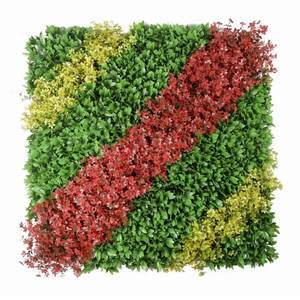 แผ่นผนังตกแต่ง EG-G579 ลายต้นไม้ประดิษฐ์และเฟิร์นผสม ทนทานต่อสภาพอากาศ ใช้สำหรับตกแต่งผนังแนวตั้ง เหมาะสำหรับใช้งานเชิงพาณิชย์ - Product Image 3