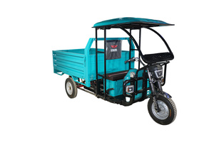 Tricycle électrique de fret QSD 60V 1500W, moto électrique à 3 roues, grande plate-forme de chargement, vente en gros d'usine, disponible en version électrique de fret - Product Image 4