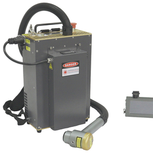 100W 200W 300W Power <b>Light</b> <b>Weight</b> <b>Backpack</b> Pulse Fiber Laser Cleaning Machine for Paint Coat Graffiti and Rust Removal - Product Image 2