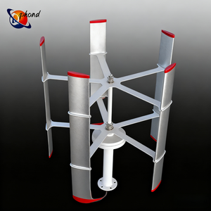 Generador Eólico de Eje Vertical QPHOND con Certificación CE, 100W 48V 96V, para Uso Residencial, Montaje en Techo, Alta Eficiencia, Gran Venta - Product Image 3