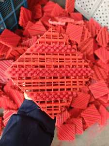 Outdoor EVA Nylon <strong>Brush</strong> Interlocking Customized LOGO Entrance <strong>Floor</strong> Mat - Product Image 3