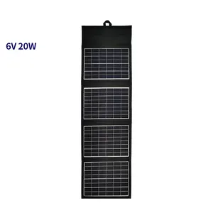 防水能量20w可充电usb野营移动折叠充电器折叠太阳能电池板便携式