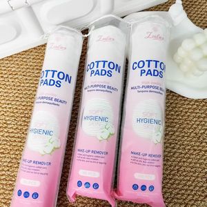 LMLTOP - Coton démaquillant rond le plus vendu, doux pour les peaux sensibles, avec sac à cordon, format voyage portable SY597 - Product Image 5