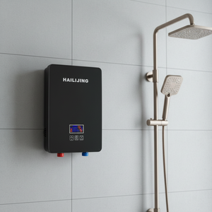 Chauffe-eau électrique intelligent à écran tactile mini, chauffage rapide, douche instantanée pour la maison et l'hôtel, fonctionnement en anglais, prise EU - Product Image 4