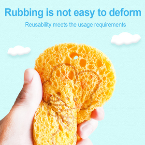 Éponge à vaisselle réutilisable en cellulose, séchage rapide, fibres naturelles, douce, écologique, pour la vaisselle et les comptoirs - Product Image 4