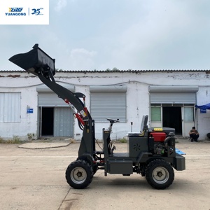 מלגזה דיזל מיני חדשה מדגם YGZG 2026 עם הנעה 4X4, טרקטור חקלאי לקנה סוכר עם משאבת טעינה קדמית - לעבודות חפירה, מעמיס גלגלים - Product Image 1