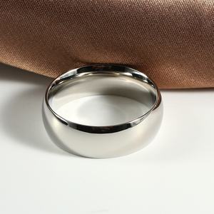 4/6/8 мм Ювелирные изделия из нержавеющей стали кольцо Новейшие Пользовательские для мужчин производитель образец обручальные кольца - Product Image 4
