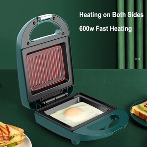 Macchina per Sandwich elettrica portatile doppio lato riscaldamento per uso domestico padella multifunzione macchina per la colazione Toast <span class=keywords><strong>tostapane</strong></span> - Product Image 3