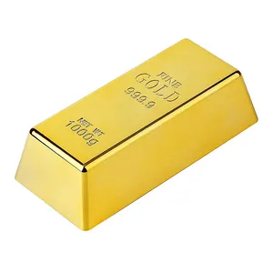 Custom Metal 1 Oz Cooper Gold Bullion Bars 24k Pure Bars Coin