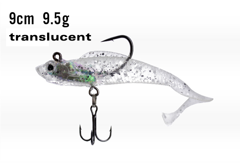 WEIHE卸売淡水釣り道具格安トラウト9.5g/9CMソフトルアー鉛入り