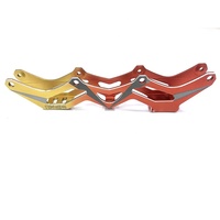 Cadre de patin à roues alignées anodisé en alliage d'aluminium/acier inoxydable de haute qualité OEM avec fil d'usinage CNC EDM et brochage
