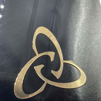 Emballage cadeau de luxe personnalisé, boîte en bois brillant avec logo matel, 50 pièces