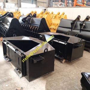 Seau de livraison en béton SSL Seau en béton pour <span class=keywords><strong>mini</strong></span> excavatrice de chargeuse compacte - Product Image 2