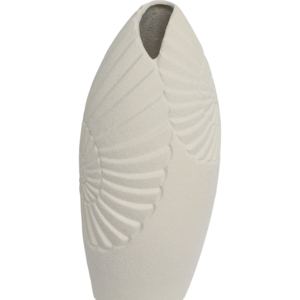 Elegante Vaso Ovale in Ceramica con Design a Spirale per Arredamento Soggiorno, Vaso per Fiori in Stile Costiero per Casa, Camera da Letto, Ufficio, Tavolo - Product Image 6